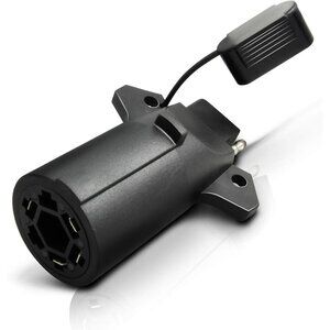 7 Pin to 4 Pin Trailer Adapter w/Secure Tab, 7 Way Blade to 4 Way Flat Trailer L